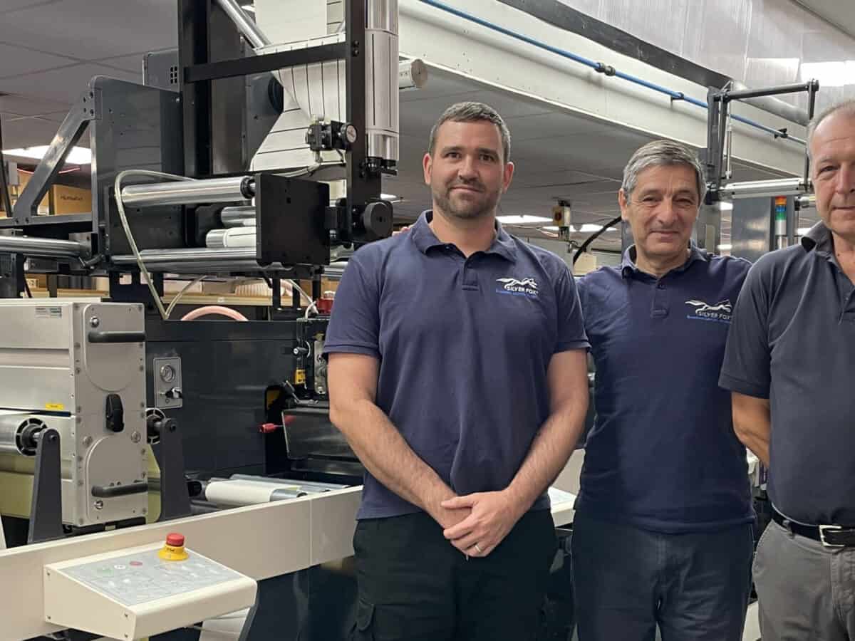 Case study: Labelling specialist Silver Fox liberated by UV LED